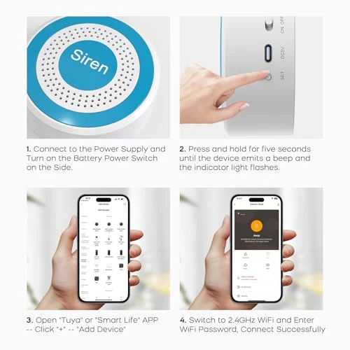 Alarm System Kit — Smart Home Security, YBJ
