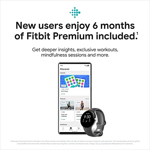 Android Smartwatch with Fitbit Activity Tracking — Smartwatches, Google