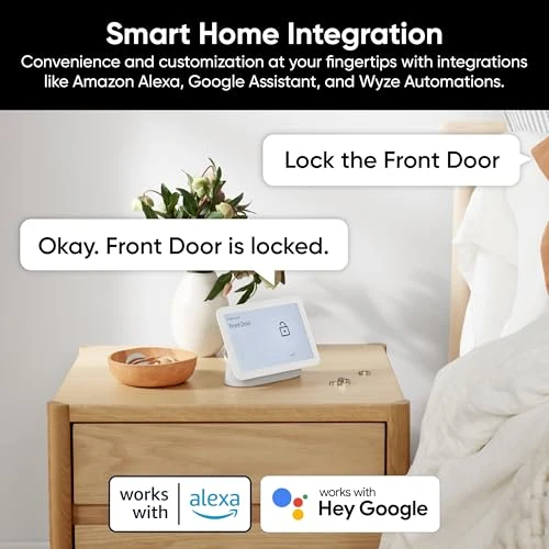 Auto-Lock Bolt Fingerprint Keyless Entry Smart Lock — Deadbolts, Wyze