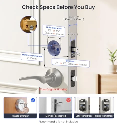 Built-in WiFi Fingerprint Smart Lock — Deadbolts, Veise