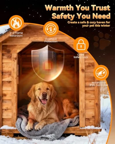 Heater with Thermostat and Smart App Remote — Portable Heating Solutions, SwSun