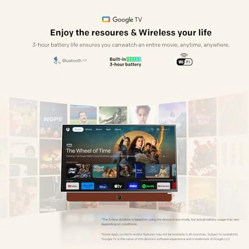 Portable Smart TV with Battery — Television, Skyworth