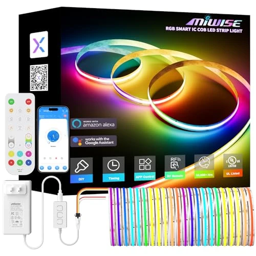 RGB Smart IC COB LED Strip Light — LED Strips, MIWISE
