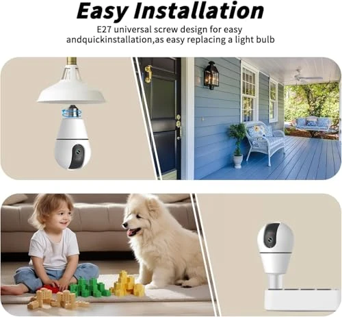 Security Camera Light Bulb — Outdoor Security Cameras, Suloron