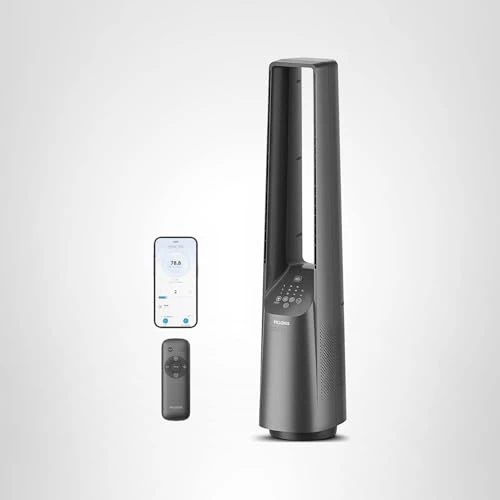 Smart Bladeless Tower Fan — Portable Cooling Solutions, PELONIS