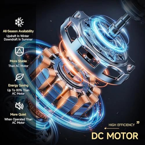 Smart Ceiling Fan with Light — Ceiling Fans & Accessories, Roomratv