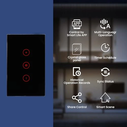 Smart Dimmer Switch — Dimmer Switches, LOUYSGEN