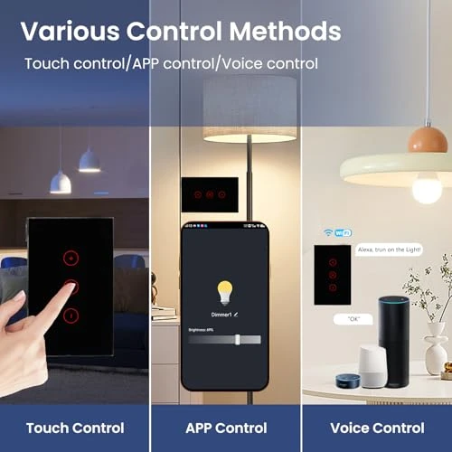 Smart Dimmer Switch — Dimmer Switches, LOUYSGEN