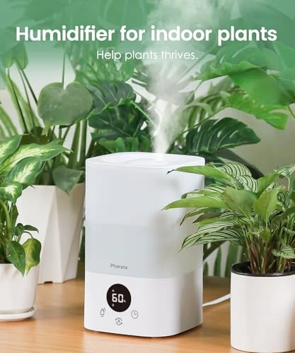 Smart Humidifier with Customizable Humidity Control — Air Moisturizers, Pharata