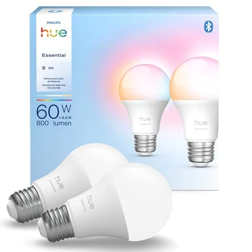 Smart LED Light Bulb — Incandescent, Philips Hue