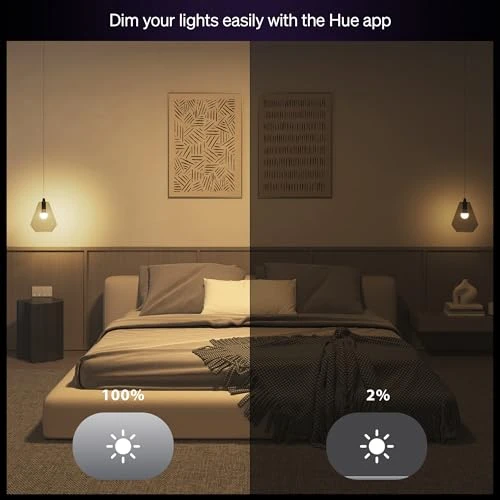Smart LED Light Bulb — Incandescent, Philips Hue