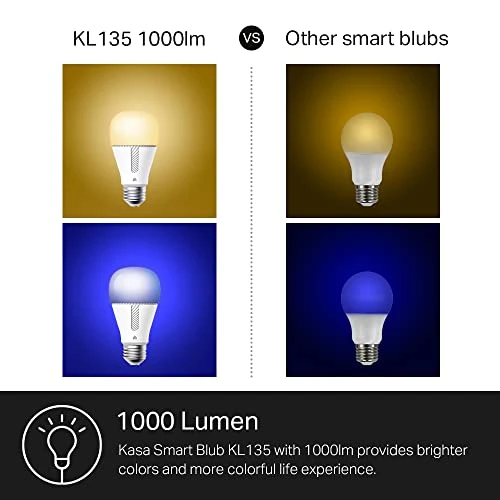 Smart Light Bulbs, 4-Pack — LED, Kasa Smart