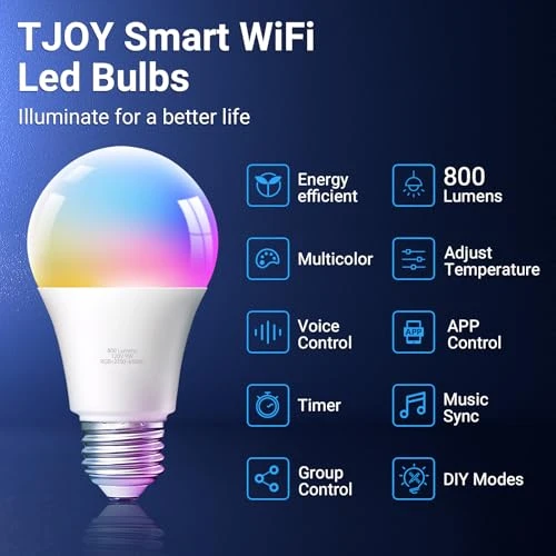 Smart Light Bulbs — LED, TJOY