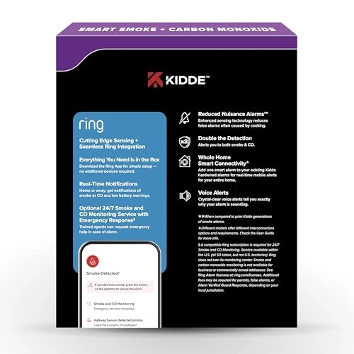 Smart Smoke and Carbon Monoxide Detector — Carbon Monoxide Detectors, Kidde