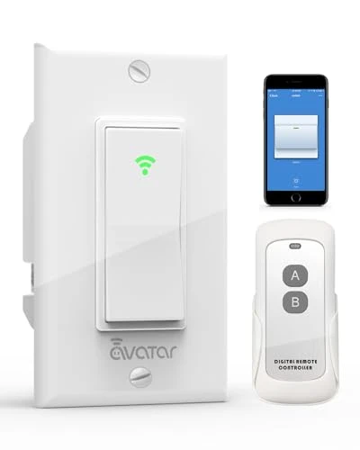 Smart Switch with App and Remote Control — Dimmer Switches, Avatar Controls