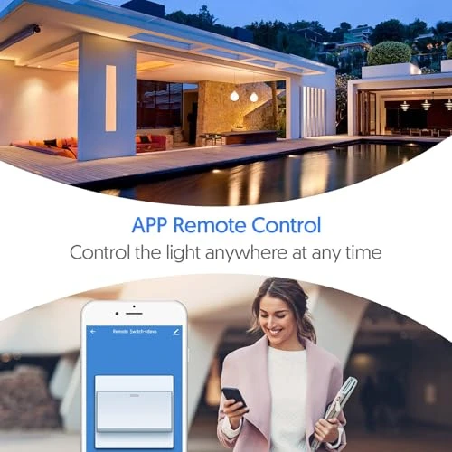 Smart Switch with App and Remote Control — Dimmer Switches, Avatar Controls
