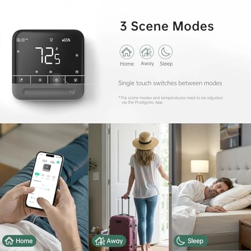 Smart Thermostat with Room Sensor — HVAC Controls, Provirtec