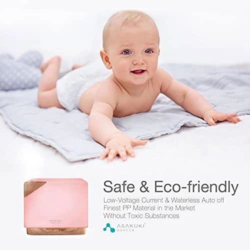 Smart WiFi Essential Oil Aromatherapy Diffuser — Diffusers, ASAKUKI