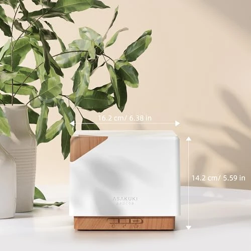 Smart WiFi Essential Oil Aromatherapy Diffuser — Diffusers, ASAKUKI