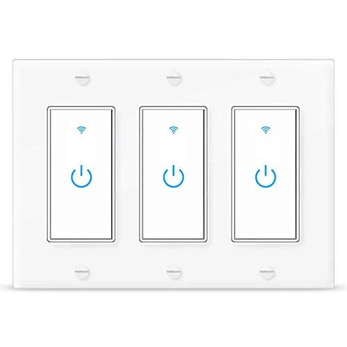 Smart WiFi Light Switch 3 Gang — Dimmer Switches, Lesim