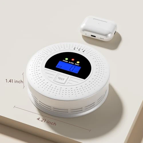 Smoke and Carbon Monoxide Detector 3-Pack — Smoke & CO Detectors, ABORNI