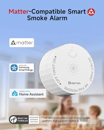 Smoke Detector — Carbon Monoxide Detectors, HEIMAN