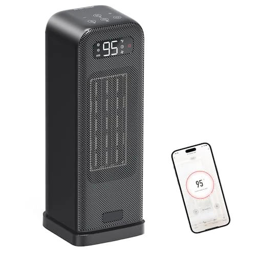 Space Heater with Thermostat, Smart and Voice Control — Portable Heating Solutions, MORENTO