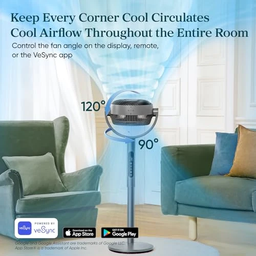 Standing Smart Fan — Ceiling Fans, LEVOIT