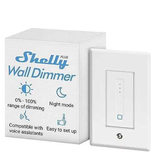Wall Dimmer Switch — Dimmer Switches, Shelly