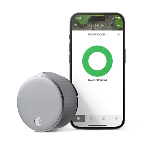 Wi-Fi Connected Smart Keyless Entry Door Lock — Deadbolts, August Home