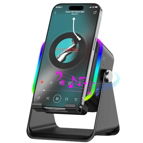 Wireless Induction Speaker with Phone Stand — Portable Audio Solutions, MILOUZ