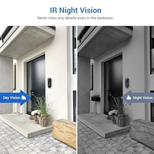 Wireless Video Doorbell Camera — Smart Home Security, SearByte