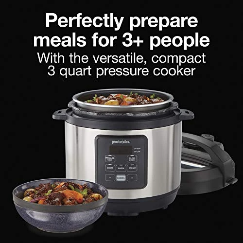 4-in-1 Electric Pressure Cooker — Electric Pressure Cookers, Proctor Silex