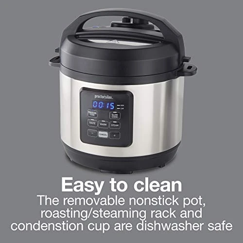 4-in-1 Electric Pressure Cooker — Electric Pressure Cookers, Proctor Silex