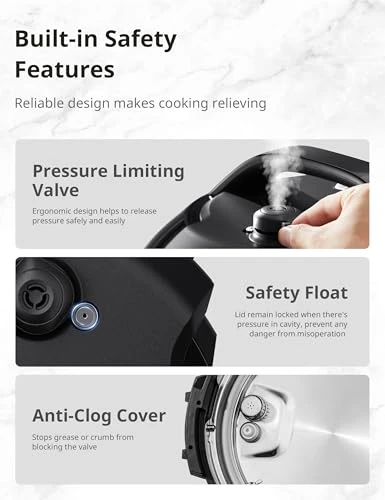 9-in-1 Electric Pressure Cooker — Electric Pressure Cookers, COMFEE'