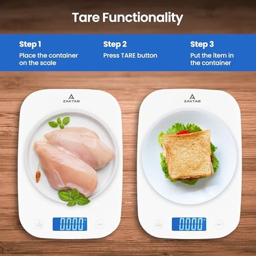 Digital Kitchen Food Scale — Weight Management Tools, ZAKTAB