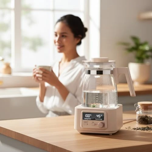 Electric Glass Kettle — Kettles & Tea Machines, Babysmooth