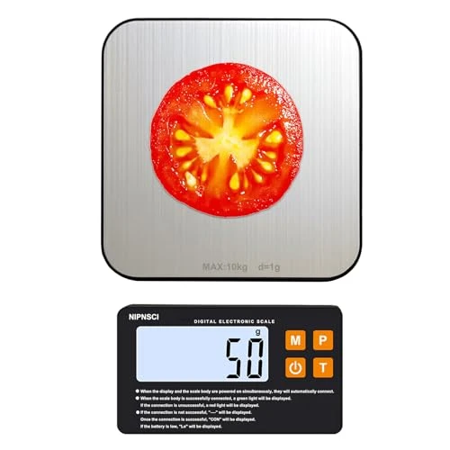 MagiCling Split Smart Food Kitchen Scale — Weight Management Tools, NIPNSCI