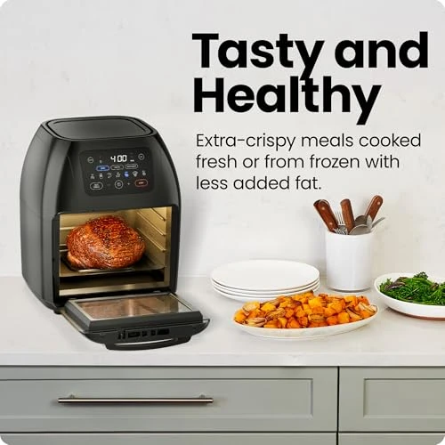 Multifunctional Digital Air Fryer with Rotisserie, Dehydrator, and Convection Oven — Air Fryers, Chefman