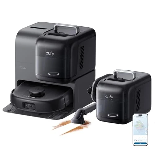 Robot Vacuum and Mop Combo with Detachable Carpet Cleaner — Smart Cleaning Robots, eufy