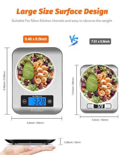 Smart Food Scales with Nutritional Calculator — Weight Management Tools, Ataller