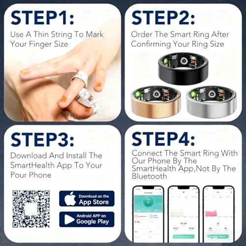 Smart Ring Fitness Tracker — Smart Rings, Weylmd