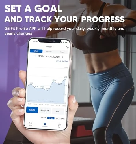 Smart Scale for Body Weight and Full Body Composition — Body Composition Analysis, GE