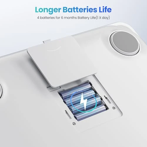 Smart Scale for Body Weight, BMI, Body Fat, Muscle Mass — Weight Management Tools, YINOLIFE