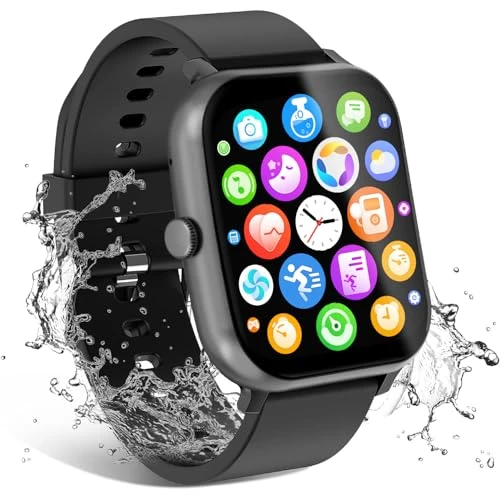 Smart Watch with Full Touchscreen, Fitness Tracker, and Call Functionality — Smartwatches, OICIIDO
