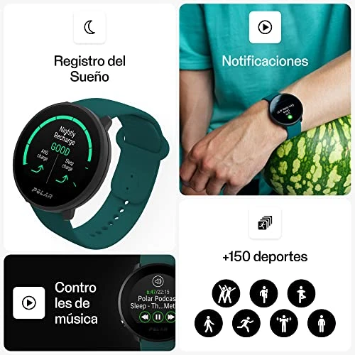 Water Resistant Health Tracker GPS Smartwatch with Fitness Monitoring Tools — Smartwatches, Polar