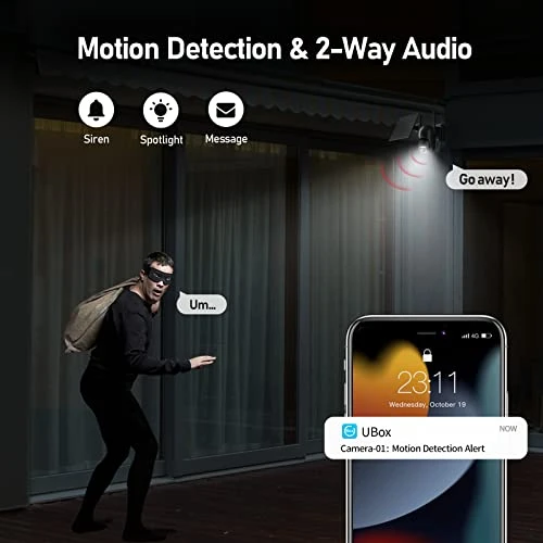 4G LTE Cellular Solar Security Camera — Outdoor Security Cameras, SEHMUA