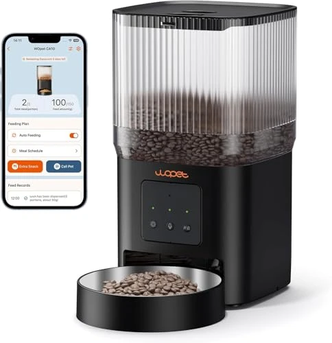 Automatic Pet Feeder with APP Control — Automatic Feeders, WOPET