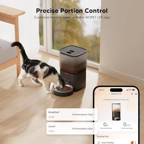 Automatic Pet Feeder with APP Control — Automatic Feeders, WOPET