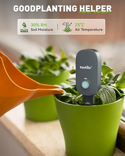 Bluetooth Soil Moisture and Air Temperature Meter — Hygrometers, RainPoint